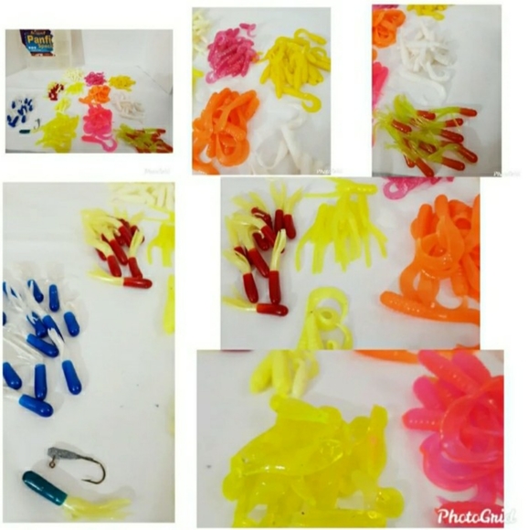 Vintage Made in the USA Rattlesnake co tackle bait & plastic box - Picture 2 of 14